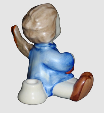"Joyous News" Candleholder Goebel Hummel Figurine #38 (2.5" x 2.5")
