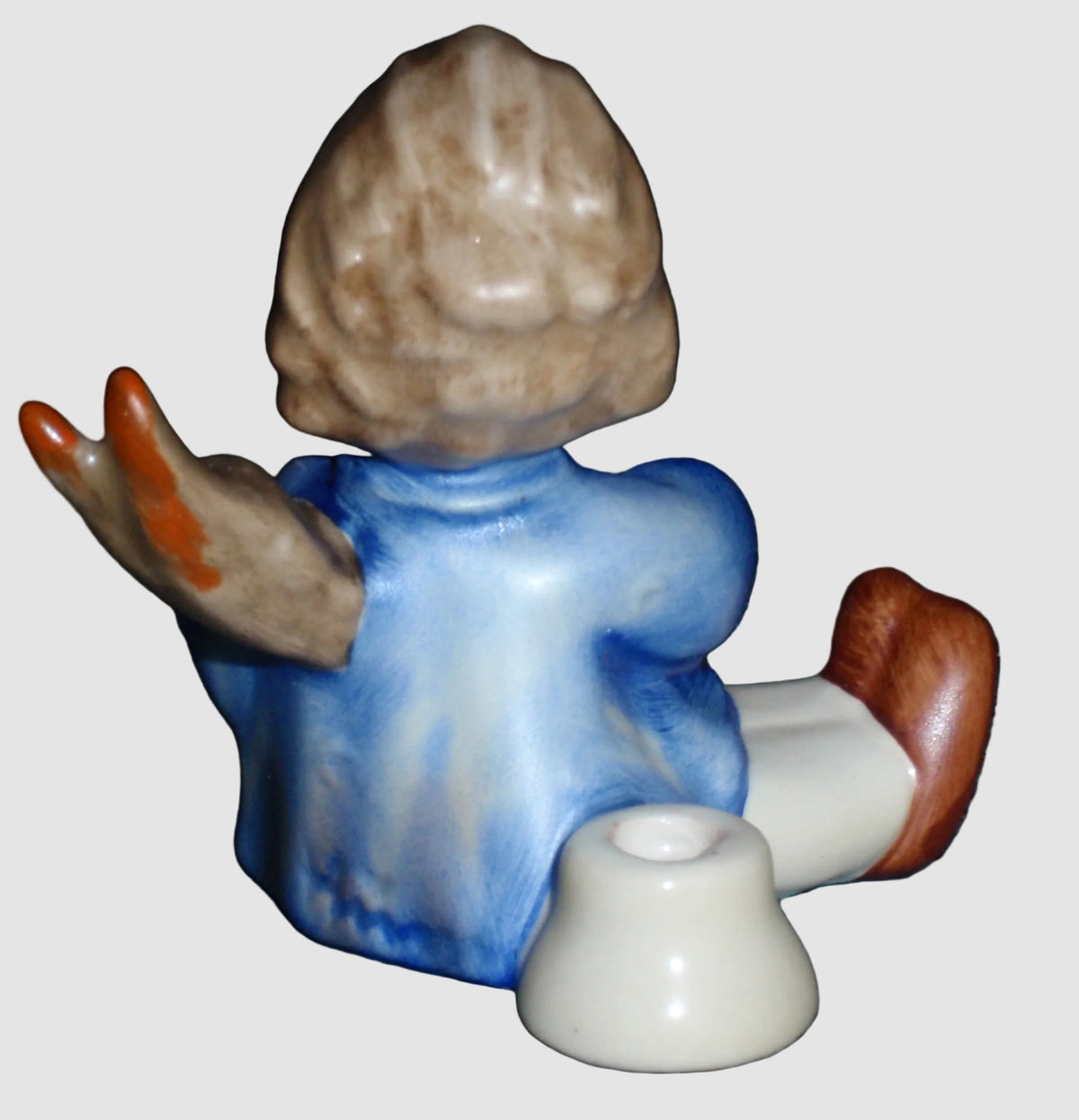 "Joyous News" Candleholder Goebel Hummel Figurine #38 (2.5" x 2.5")