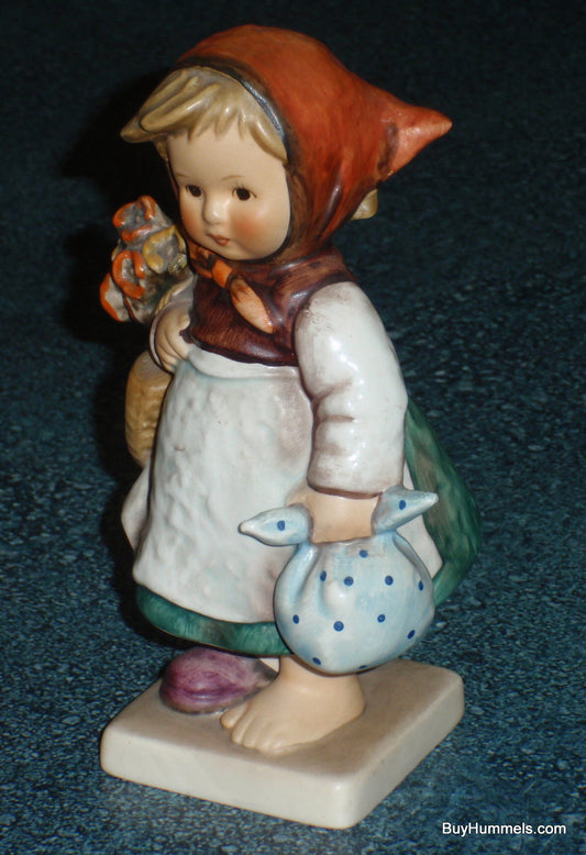 "Weary Wanderer" Goebel Hummel Figurine #204 - Little Girl On An Adventure!