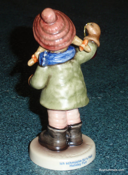 "Holiday Fun" Goebel Hummel Figurine #2204 TMK8 Holiday Special Edition