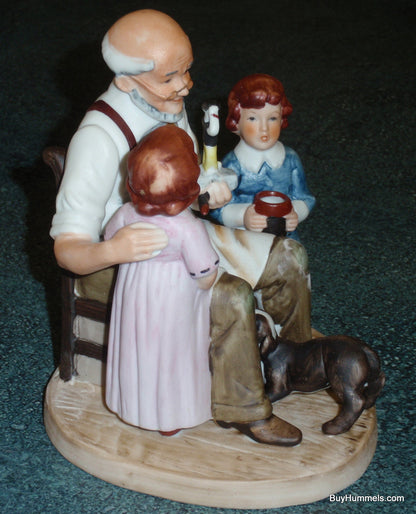 1980 Annual Norman Rockwell "The Toymaker" Collectible Figurine