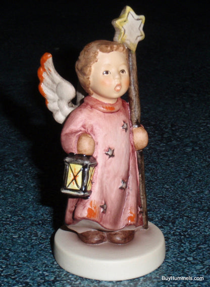 "Christmas Song" Goebel Hummel Angel Figurine #343/4/0 - 3.5" Miniature Angel with Star Staff