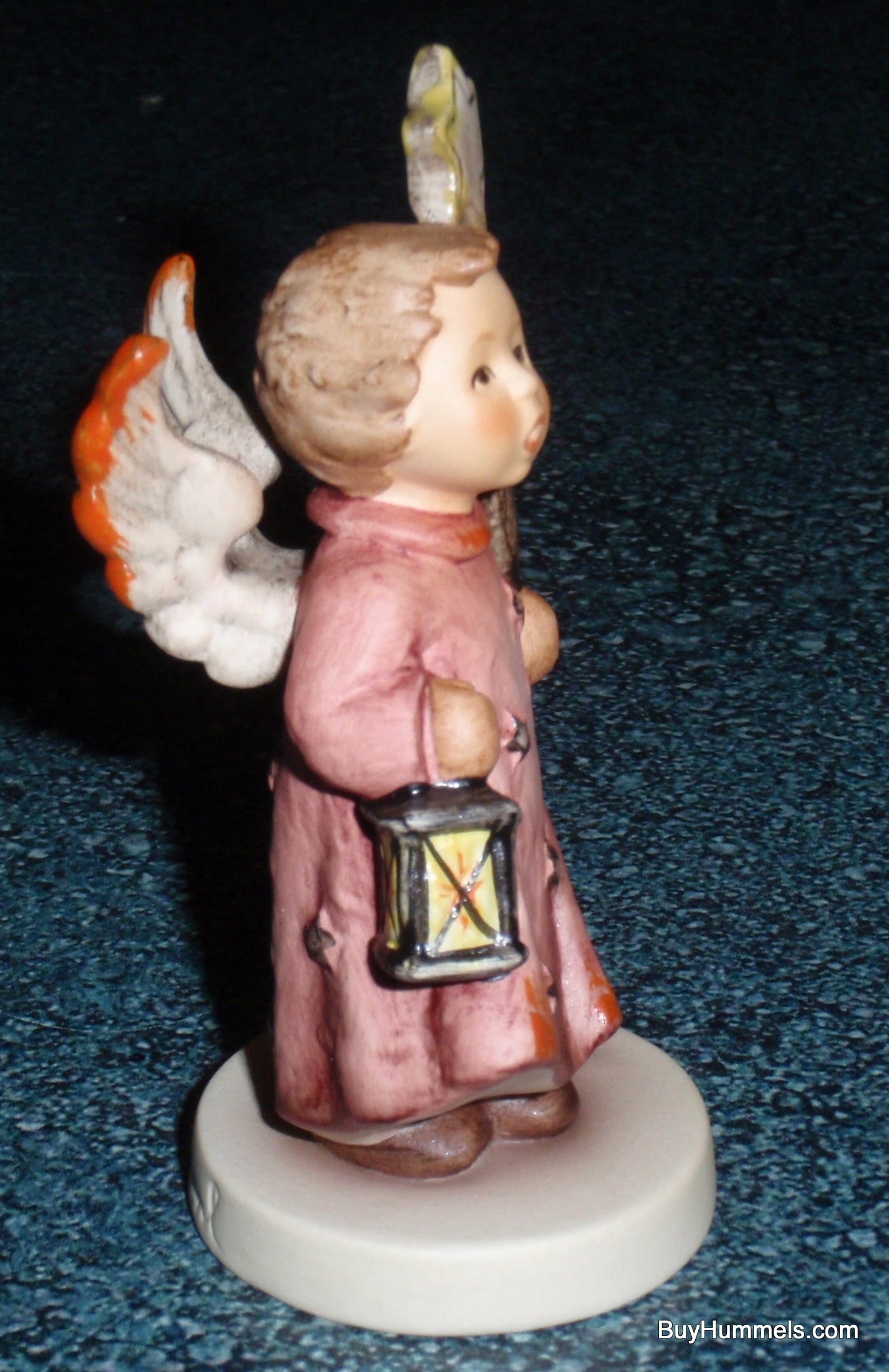 "Christmas Song" Goebel Hummel Angel Figurine #343/4/0 - 3.5" Miniature Angel with Star Staff