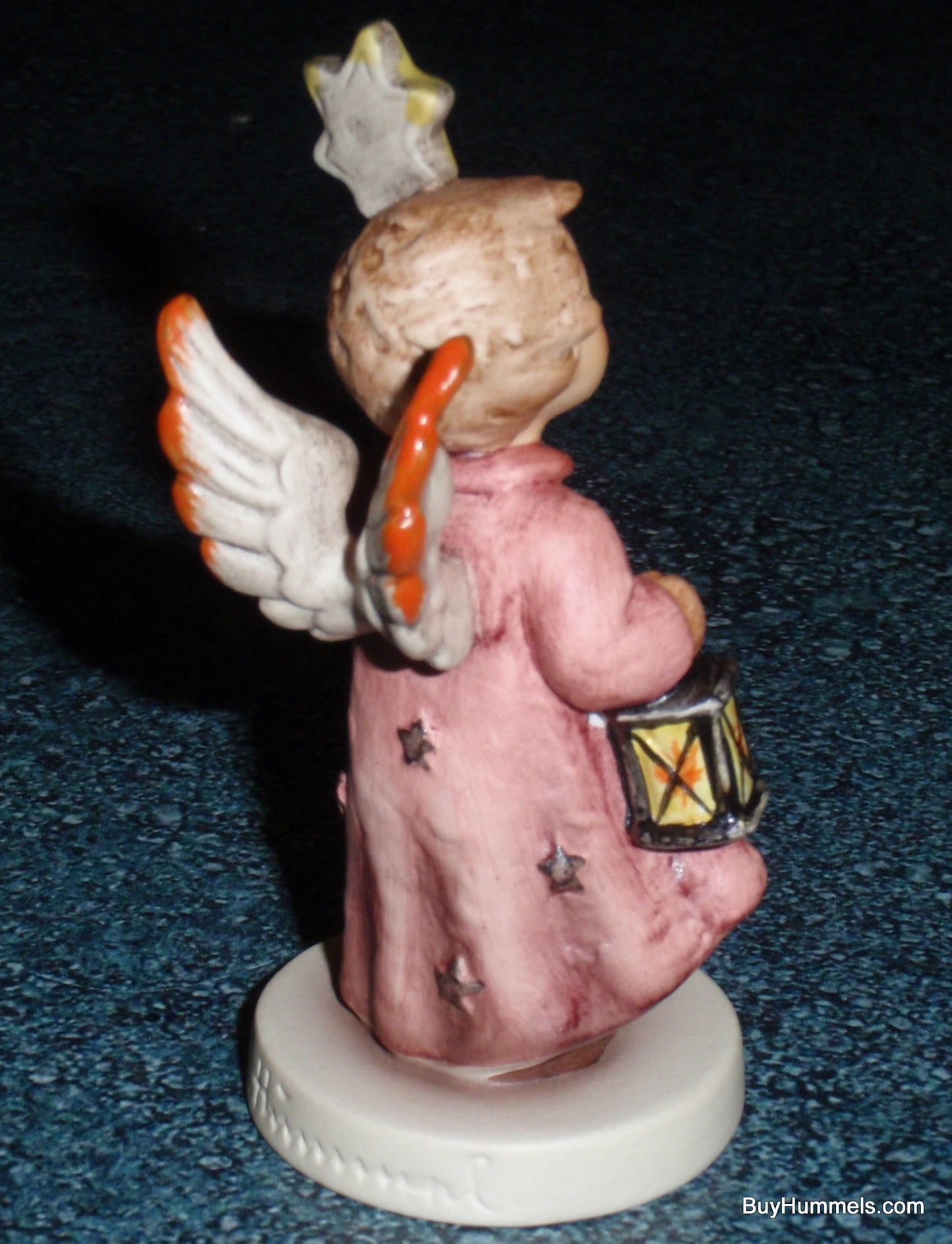 "Christmas Song" Goebel Hummel Angel Figurine #343/4/0 - 3.5" Miniature Angel with Star Staff