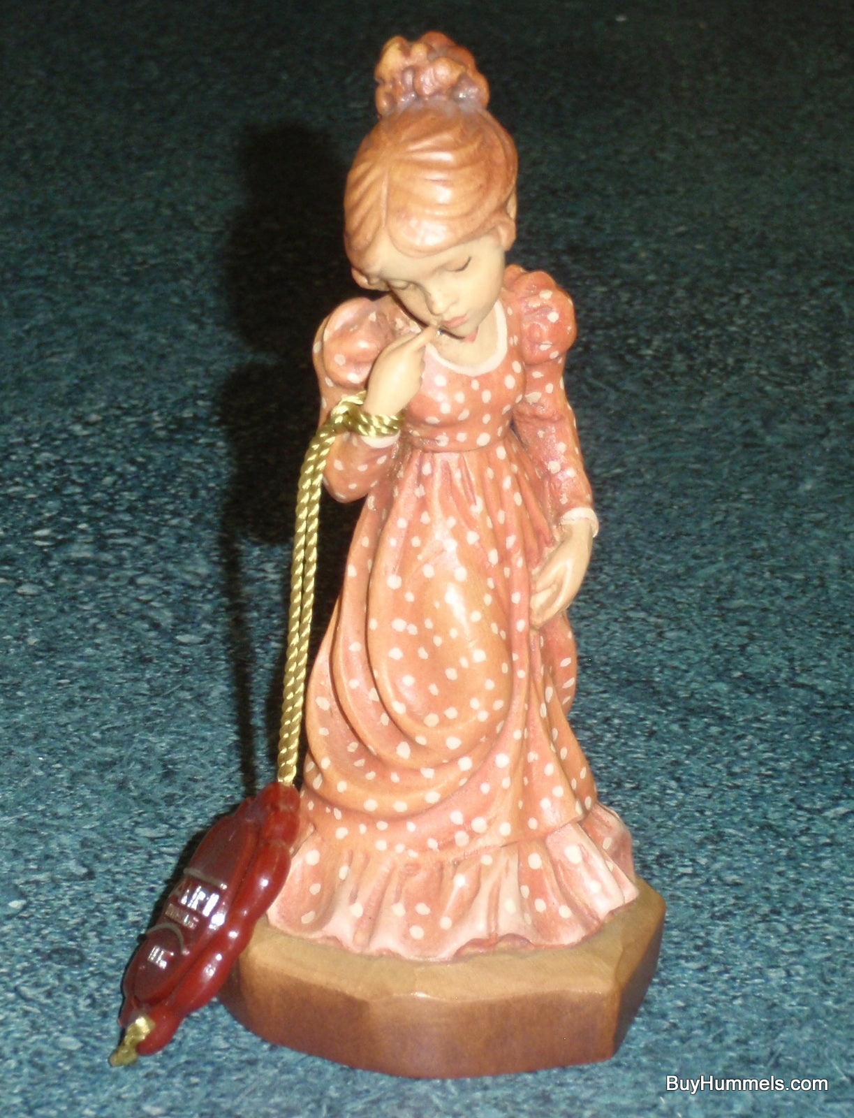 Anri Sarah Kay "Romantic Notions" and Young Man's Fancy" Figurines With Rosegate