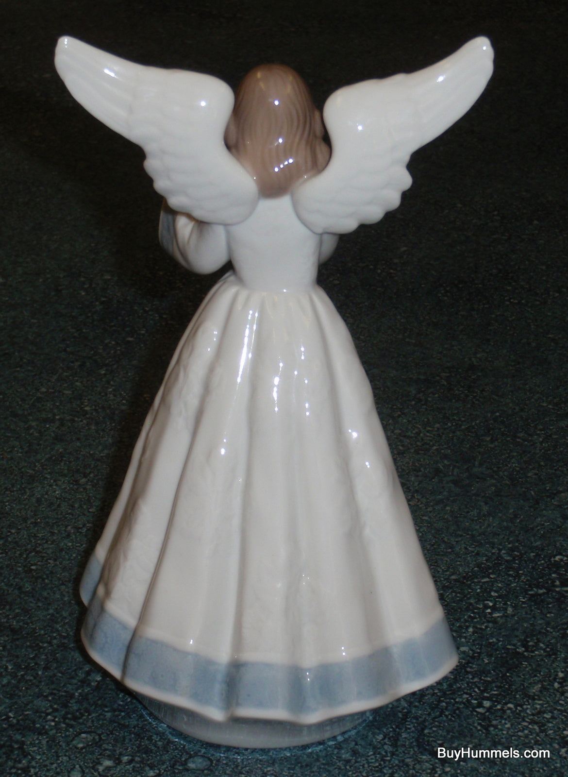 "Heavenly Harpist" Lladro Tree Topper Figurine #5830 - Angel with Harp