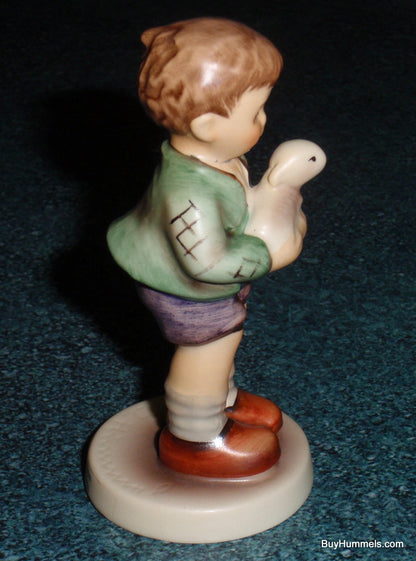 "I'll Protect Him" Goebel Hummel Figurine #483 - Little Boy With Baby Lamb!