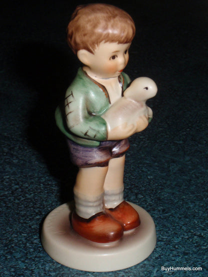 "I'll Protect Him" Goebel Hummel Figurine #483 - Little Boy With Baby Lamb!