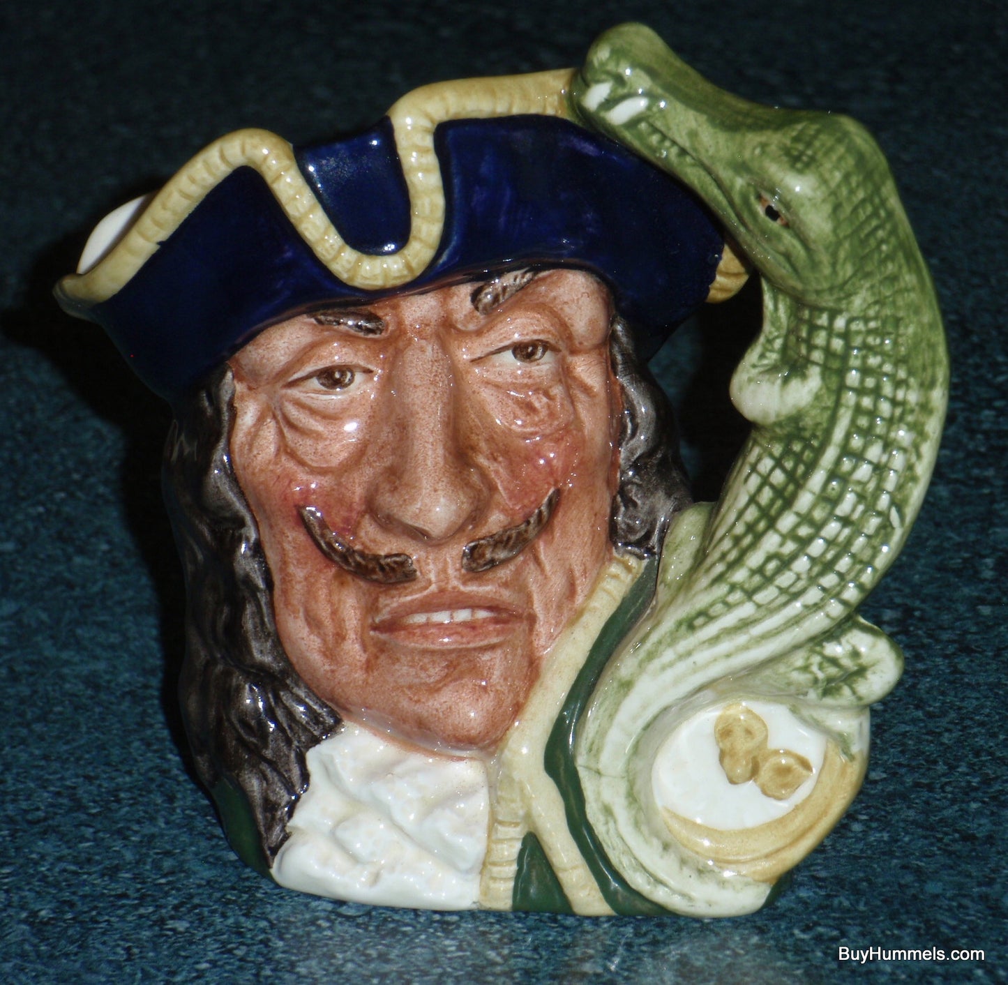 Royal Doulton "Captain Hook" Peter Pan Character Toby Jug D6601 - Collectible Gift!