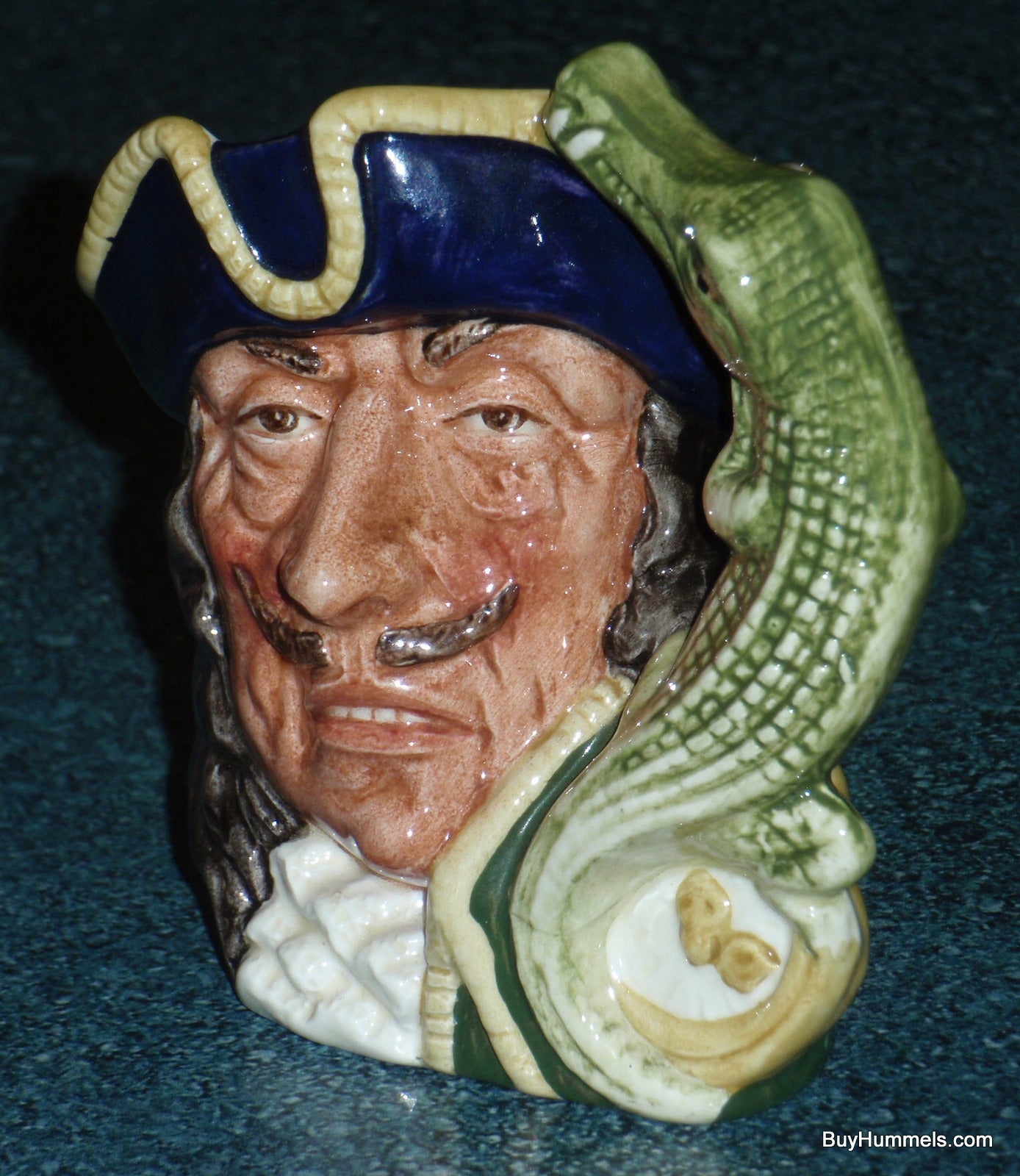 Royal Doulton "Captain Hook" Peter Pan Character Toby Jug D6601 - Collectible Gift!