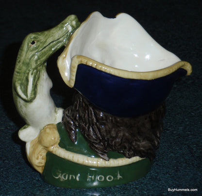 Royal Doulton "Captain Hook" Peter Pan Character Toby Jug D6601 - Collectible Gift!