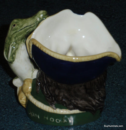 "Captain Hook" Royal Doulton Peter Pan Character Toby Jug D6601