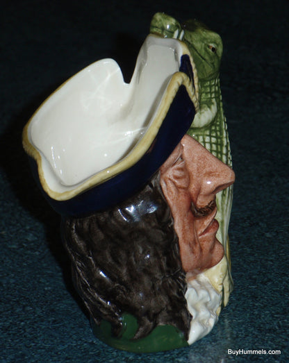 Royal Doulton "Captain Hook" Peter Pan Character Toby Jug D6601 - Collectible Gift!