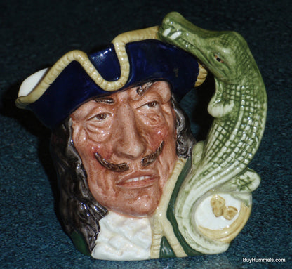 "Captain Hook" Royal Doulton Peter Pan Character Toby Jug D6601