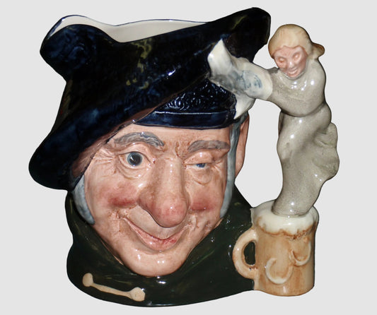 Royal Doulton Tam O'Shanter Character Toby Jug D6632 Max Henk Storybook Classics Vintage England Bone China