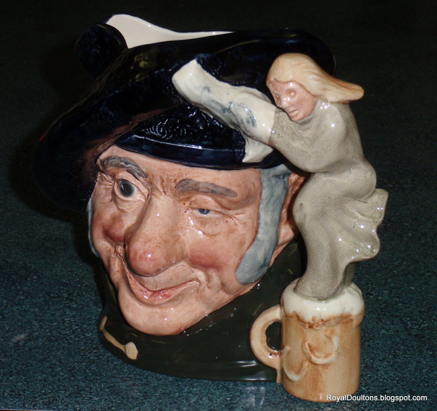 "Tam O'Shanter" Royal Doulton Character Jug D6632 - Max Henk (7")