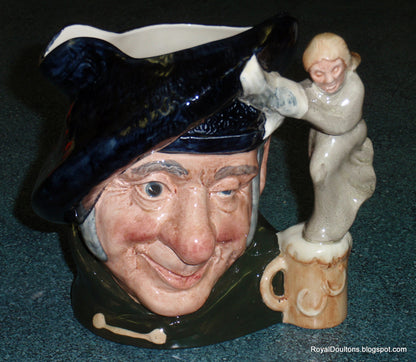 "Tam O'Shanter" Royal Doulton Character Jug D6632 - Max Henk (7")