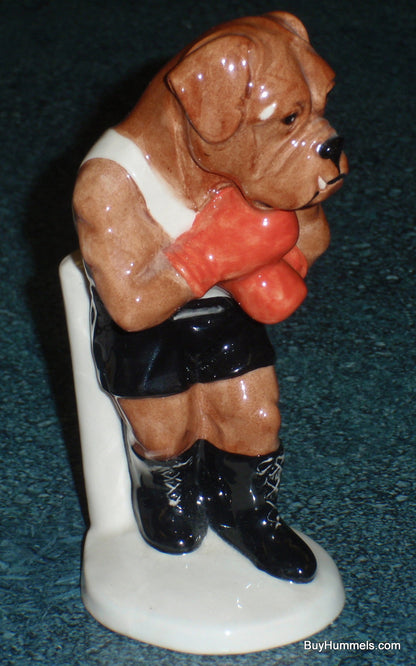 "It's A Knockout Dog" Royal Doulton Beswick Sporting Collection Boxer Boxing SC3 Limited Edition Collectible!