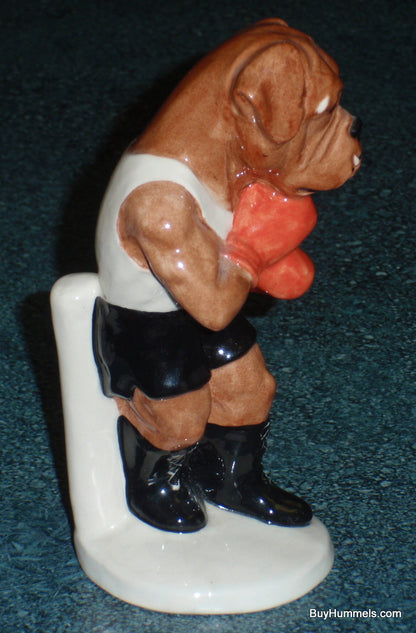 "It's A Knockout Dog" Royal Doulton Beswick Sporting Collection Boxer Boxing SC3 Limited Edition Collectible!