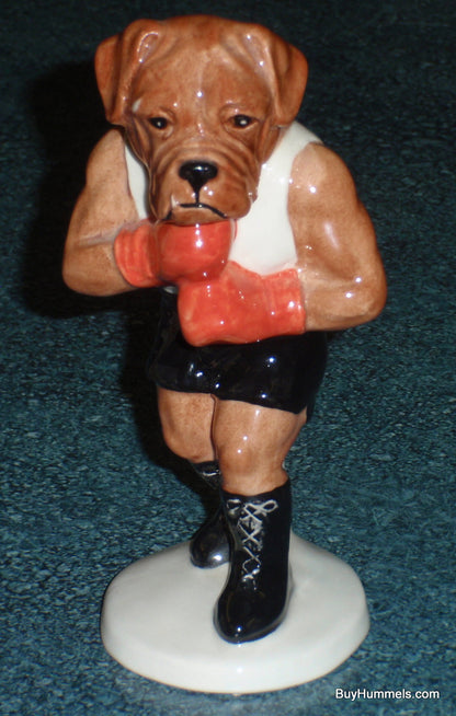 "It's A Knockout Dog" Royal Doulton Beswick Sporting Collection Boxer Boxing SC3 Limited Edition Collectible!