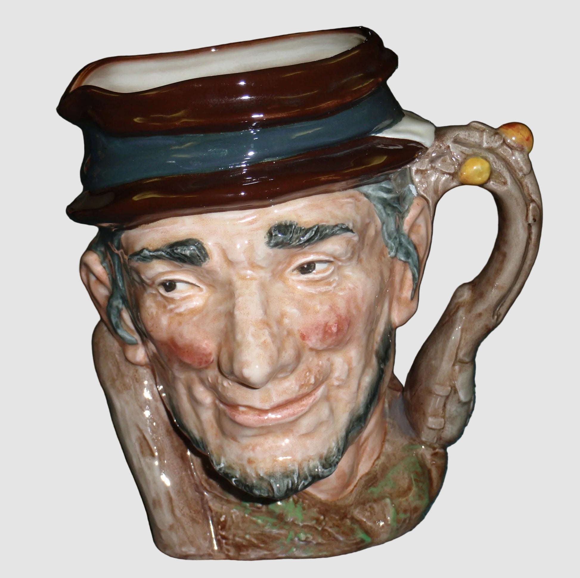 Royal Doulton Johnny Appleseed Large Character Toby Jug D6372 Vintage Ceramic
