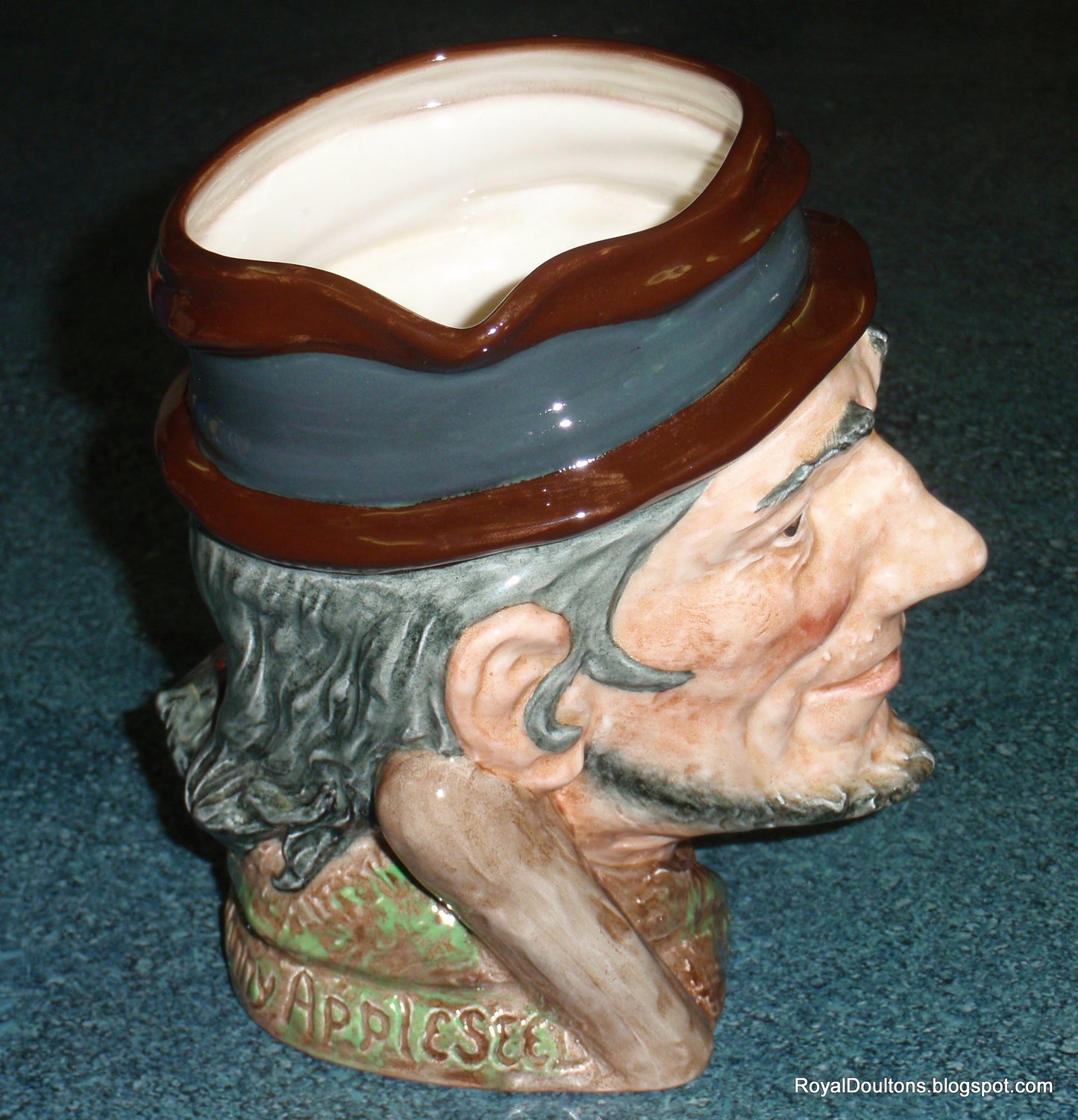 "Johnny Appleseed" Royal Doulton Large Character Toby Jug D6372 (6.75")
