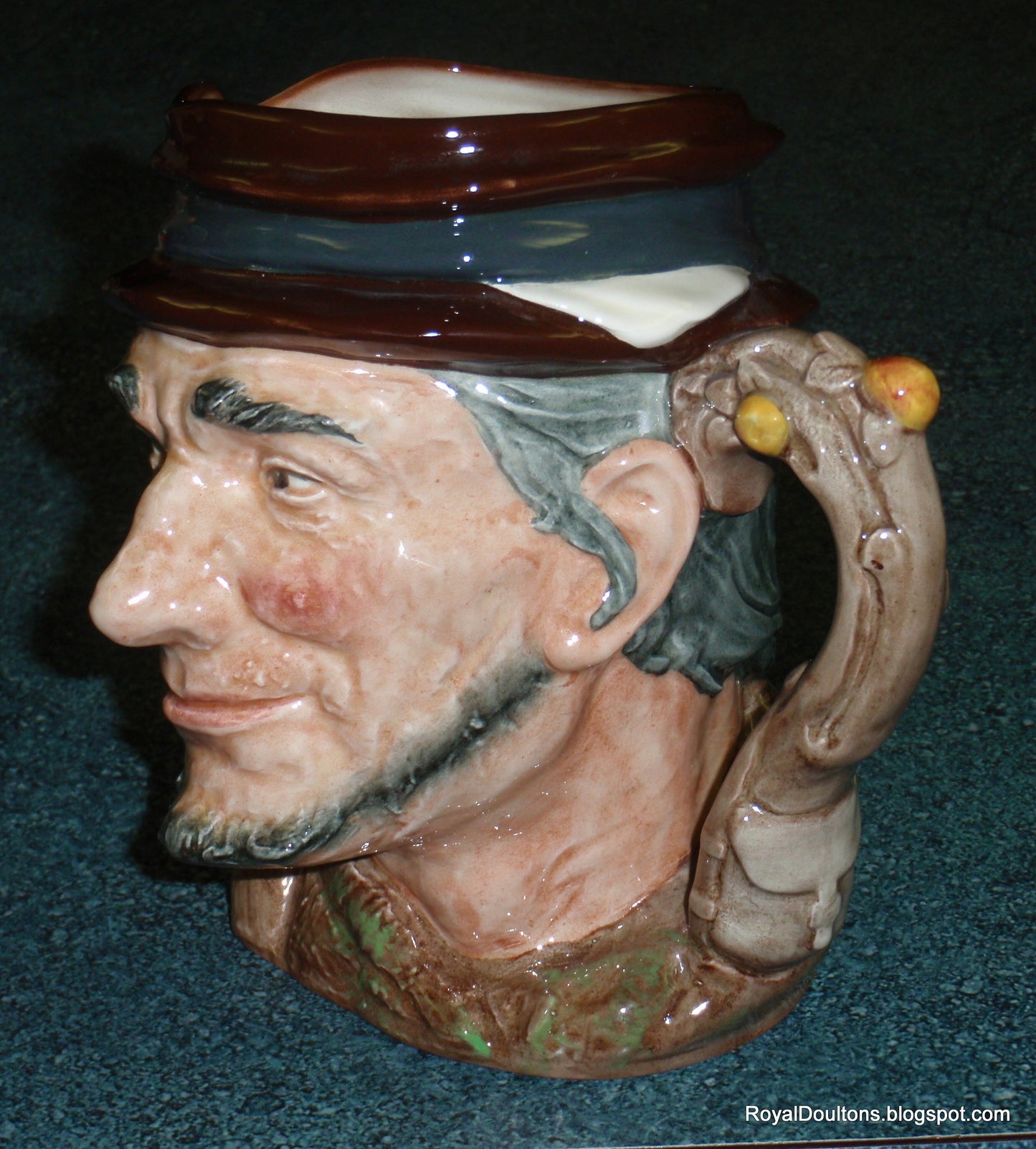 "Johnny Appleseed" Royal Doulton Large Character Toby Jug D6372 (6.75")