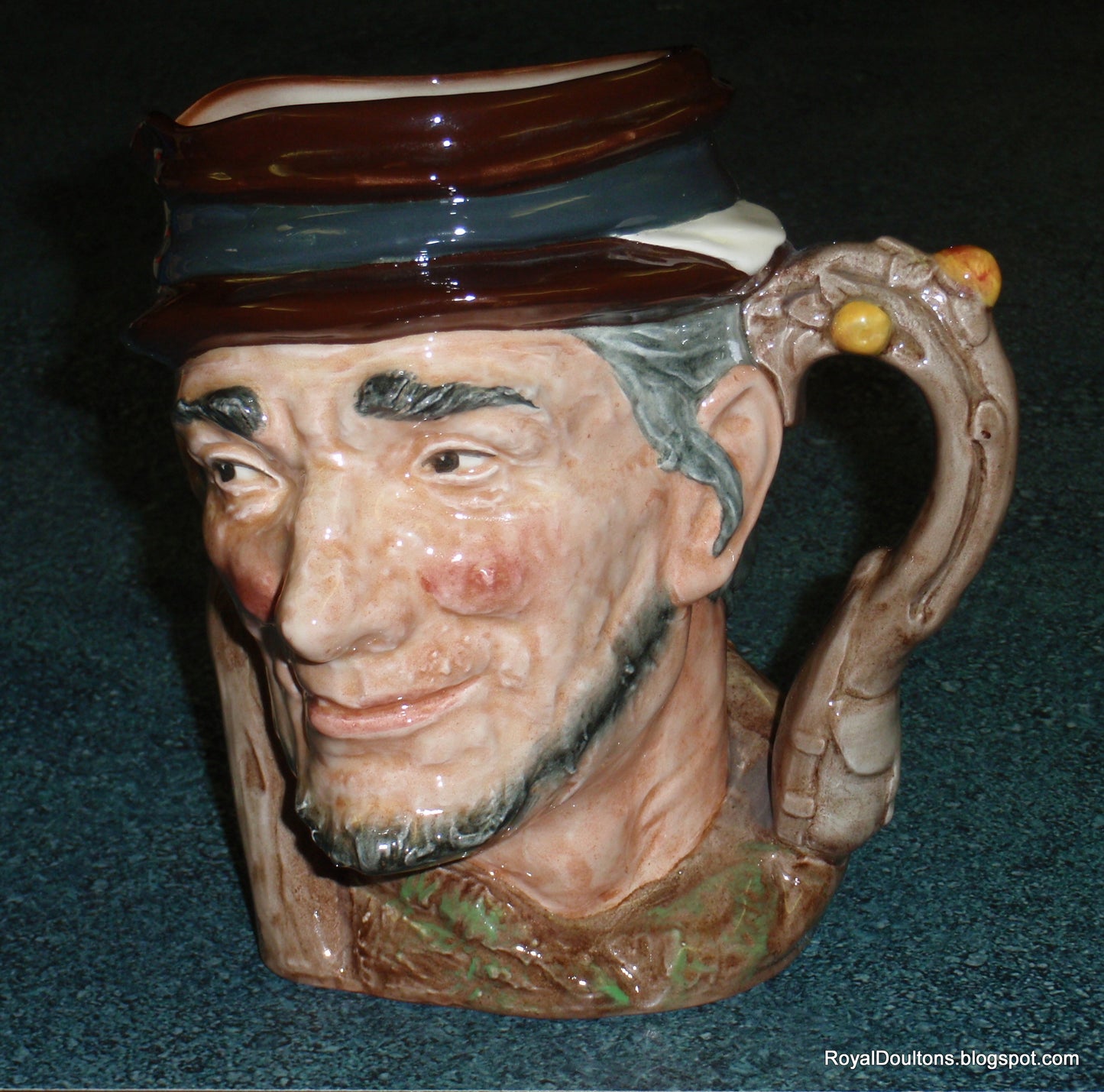"Johnny Appleseed" Royal Doulton Large Character Toby Jug D6372 (6.75")