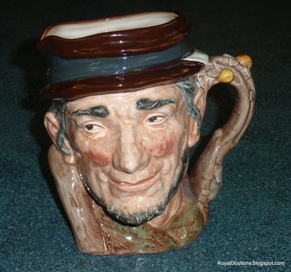 "Johnny Appleseed" Royal Doulton Large Character Toby Jug D6372 (6.75")