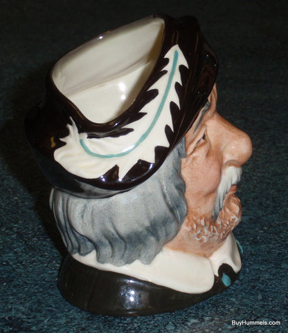 Royal Doulton 4" Character Toby Jug D6461 "Sancho Panca" - Made In England