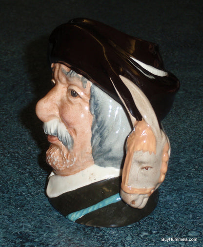 Royal Doulton 4" Character Toby Jug D6461 "Sancho Panca" - Made In England