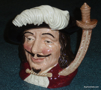 Royal Doulton Porthos Three Musketeers Toby Character Jug D6440 COLLECTIBLE GIFT!