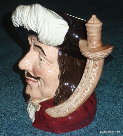 Royal Doulton Porthos Three Musketeers Toby Character Jug D6440 COLLECTIBLE GIFT!