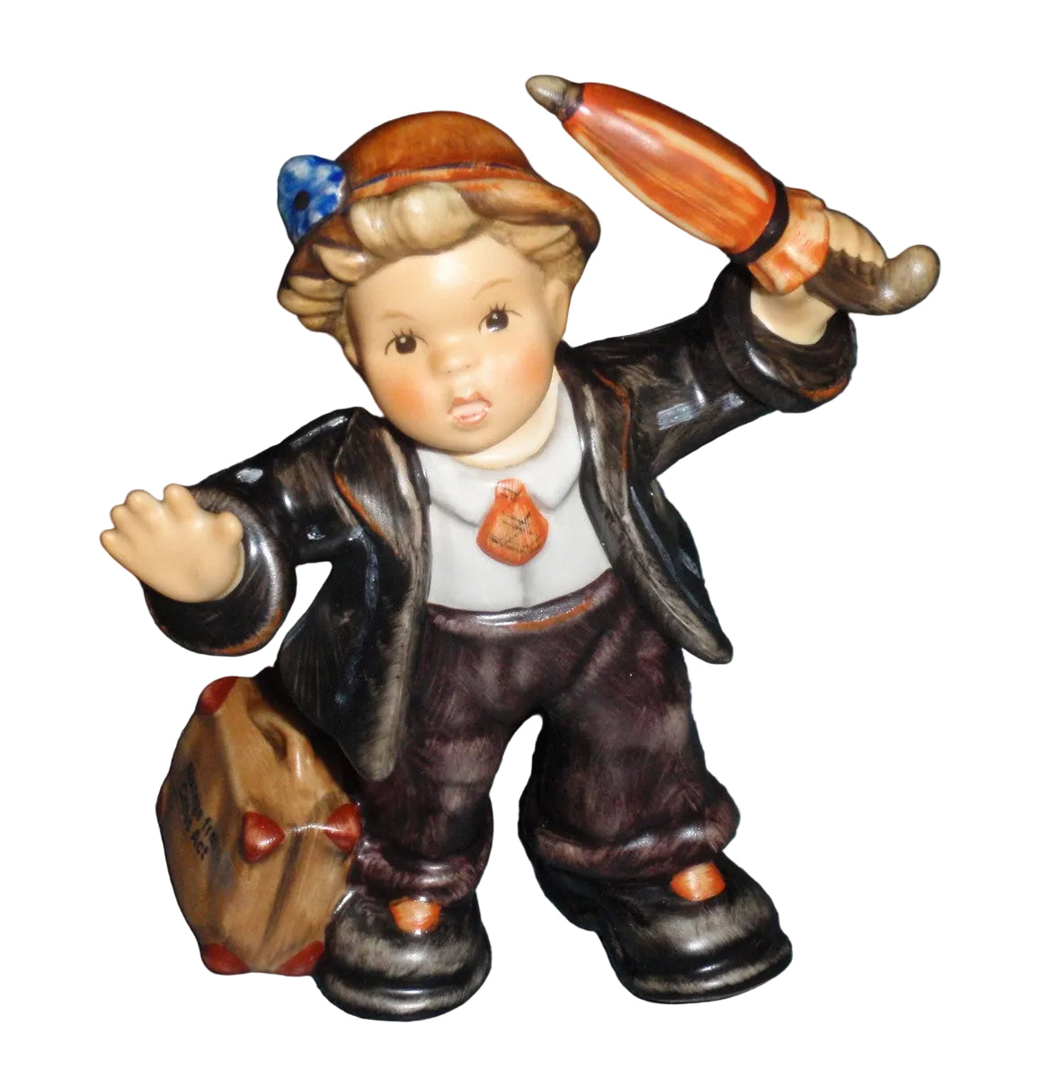 Goebel Hummel Circus Act 2166 Boy in Costume Figurine by Helmut Fischer