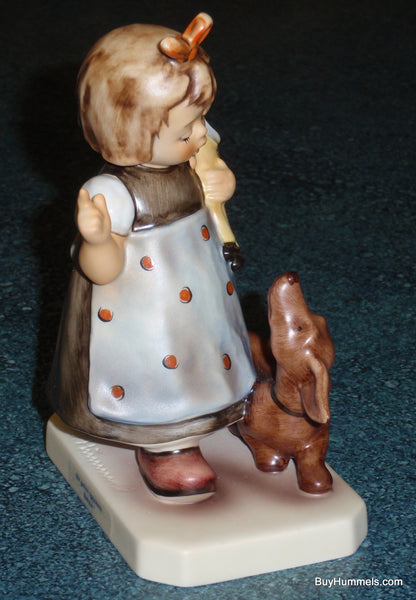 "Behave!" Goebel Hummel Figurine #339 - Girl With Dachshund Puppy Dog - GIFT!