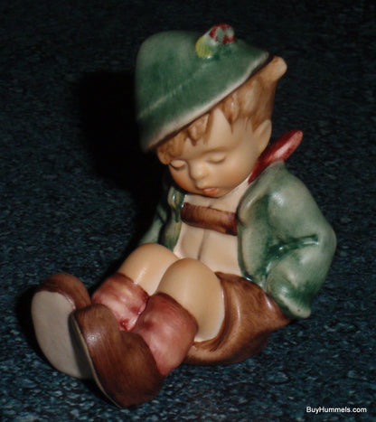 "Afternoon Nap" Goebel Hummel Figurine #836 2/0 - Little Boy Having A Snooze!