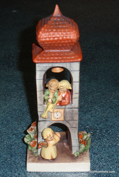 "Whitsuntide" Goebel Hummel Figurine #163 - Angels in Bell Tower (6.75")