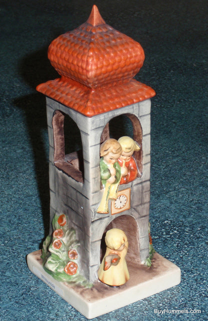 "Whitsuntide" Goebel Hummel Figurine #163 - Angels in Bell Tower (6.75")