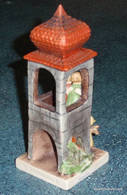 "Whitsuntide" Goebel Hummel Figurine #163 - Angels in Bell Tower (6.75")