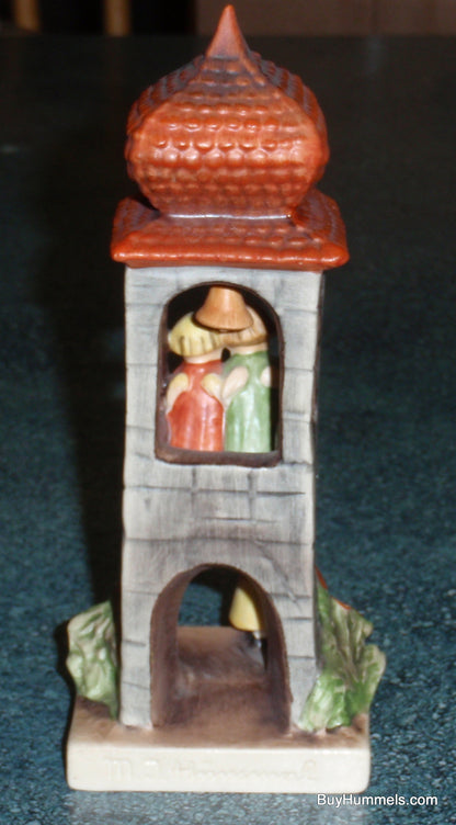"Whitsuntide" Goebel Hummel Figurine #163 - Angels in Bell Tower (6.75")