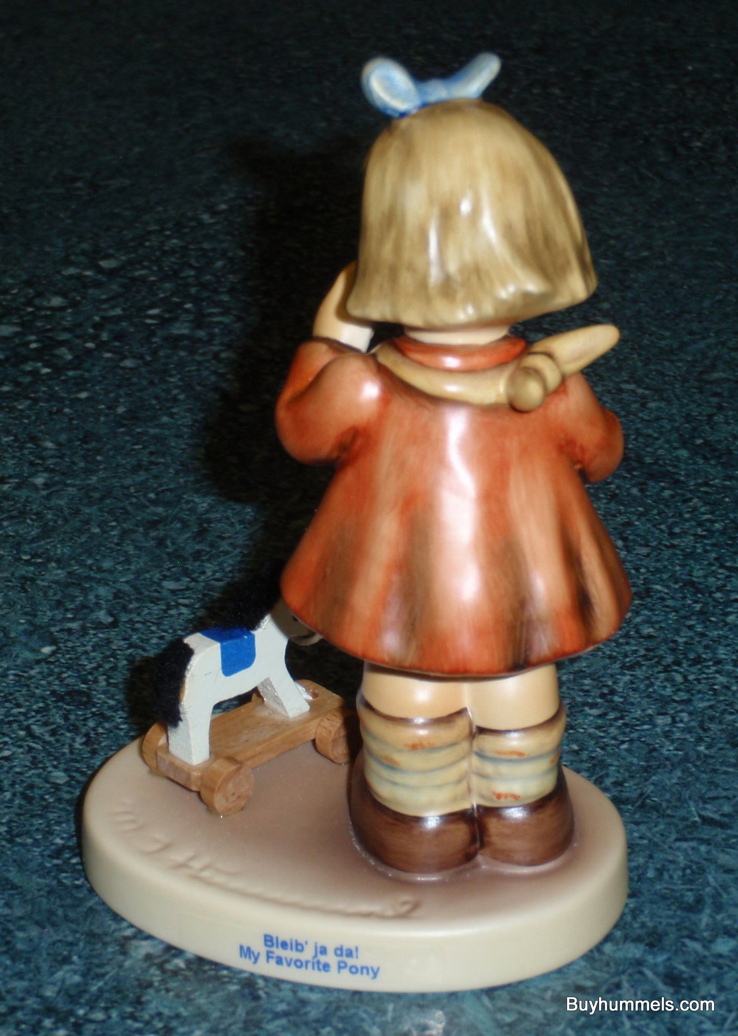 "My Favorite Pony" Goebel Hummel Figurine #2019 - Girl with Toy Horse