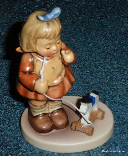 "My Favorite Pony" Goebel Hummel Figurine #2019 - Girl with Toy Horse