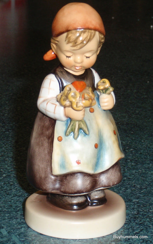 Rare Goebel Hummel Fresh Blossoms 624 Girl with Bouquet Limited Edition Figurine Helmut Fischer TMK8
