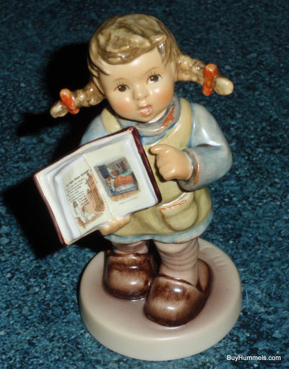 Goebel Hummel Night Before Christmas #2234 - Boy with Storybook - Helmut Fischer Master Sculptor - Authentic TMK-8 German Porcelain Figurine