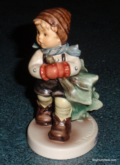 "Coming From The Woods" Hummel Figurine #2241 TMK8 Holiday Special Edition