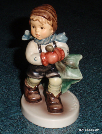 "Coming From The Woods" Hummel Figurine #2241 TMK8 Holiday Special Edition