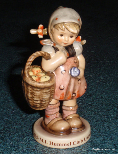 Signed Boston Convention Hummel Do I Dare 411 3/0 Figurine First Issue with Box