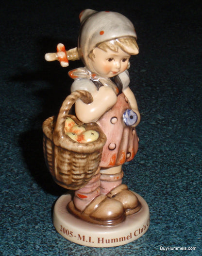 "Do I Dare?" Goebel Hummel Figurine #411 3/0 With Box Signed Special Boston Convention!