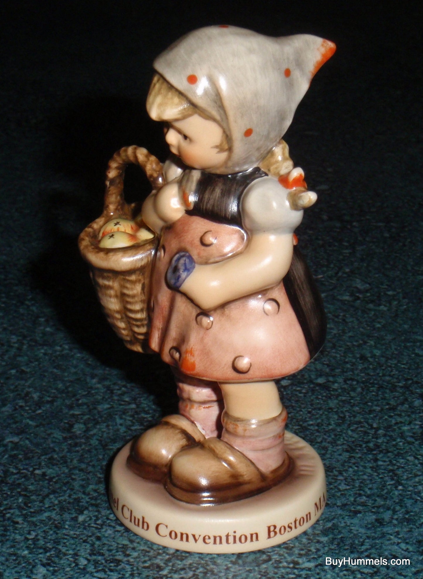 "Do I Dare?" Goebel Hummel Figurine #411 3/0 With Box Signed Special Boston Convention!
