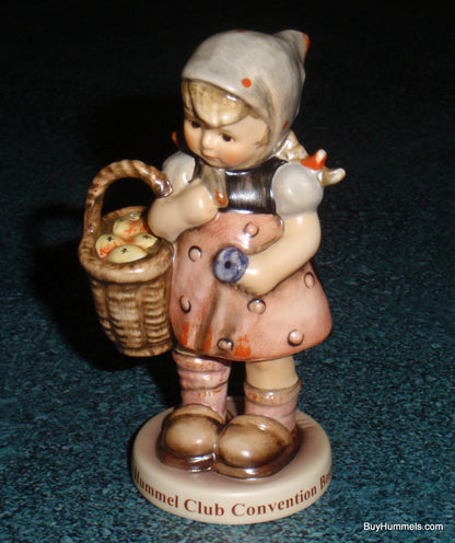 "Do I Dare?" Goebel Hummel Figurine #411 3/0 With Box Signed Special Boston Convention!